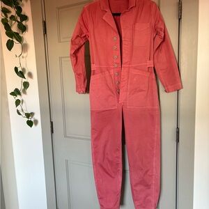Alex Mill Coral Jumpsuit